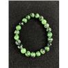 Image 1 : New 8mm Ruby Zoisite Bracelet