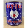 Image 1 : Vintage Ly-Tex Anti-Freeze 1 Gallon Tin Can. No Lid
