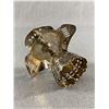 Image 2 : Pretty Antique Silver Plated Egg Cup w/ Attached Underplate - 53.8g