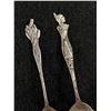 Image 2 : 4 Vintage Sterling Silver Collectible Spoons