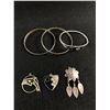 Image 1 : Vintage Mexican Silver Bracelets & Pendants - Some w/Abalone Accents