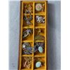 Image 2 : Vintage 'Her Royal Highness' Wood Jewel Box w/ Contents