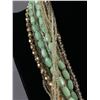 Image 2 : Pretty Multi Strand Micro Bead Necklace w/ Goldtone Clasp