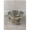 Image 2 : Art Deco M.B. Co. Nickel Silver w.m. Mounts Ice Bowl w/Glass Insert & Silverplate Lidded Serving/ Sa