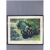 Image 1 : Framed 1927 Bentley 'Red Label' Sport Coupe - 20" x 16"