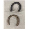 Image 2 : Vintage Wrought Iron Fire Poker & Horseshoes
