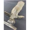 Image 2 : Vintage Eagle In Flight Sculpture On Stone Base