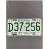 Image 1 : 1978 Beautiful British Columbia License Plate