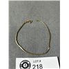 Image 2 : 10K Solid Yellow Gold Unusual Link Bracelet 8" - Marked & Tested