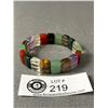 Image 2 : Genuine Gem Stone Carnelian Aventurine Agate etc, Stretch Bracelet
