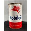 Image 1 : Vintage 1 Qt Mobiloil Of Canada Ltd Full Oil Tin