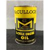 Image 1 : Vintage McCulloch 15 fl oz. 2-Cycle Engine Oil Tin
