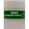 Image 1 : 1971 Edmonton Vehicle License Plate