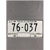 Image 1 : 1983 British Columbia Trailer Floater License Plate