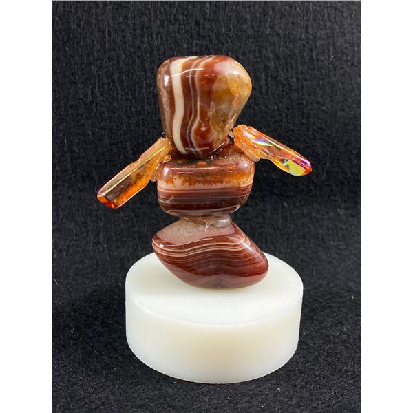 Inukshuk Agate Art MSRP $340.00