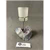 Image 2 : Amethyst Candle Holder w/ Glass MSRP $380.00