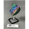 Image 2 : 4.5" Amethyst Titanium Aura MSRP $480.00