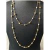 Image 2 : Double Length Gold Filled w/ Pearls Necklace, Clasp Marked 1/20 12K G.F.