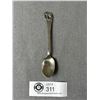 Image 1 : Large Sterling Teaspoon w/ Elephant Top