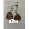 Image 2 : 2 Carved Chinese Pendants