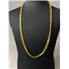 Image 2 : Great Gold Plated Links Necklace, 24"L, In Excellent Condition. Just Like New