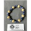 Image 2 : Wood & Sodalite Beads Bracelet