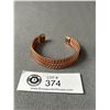 Image 1 : 5 Rows Of Copper Open Cuff Bangle