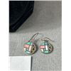 Image 3 : Mother Of Pearl Pendant Necklace & Pair Of Mother Of Pearl Earrings