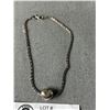 Image 2 : 925 Sterling Silver Bracelet w/ 925 SS Hinged Heart Charm, 8 1/2" L