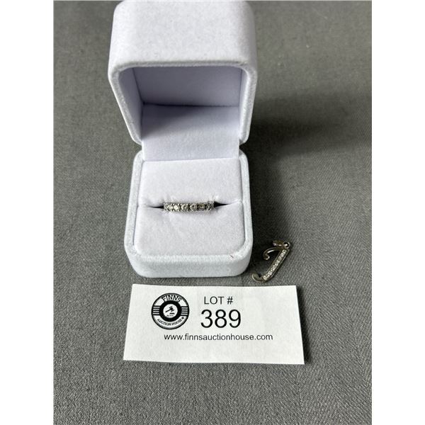 Sterling Silver Ring Pendant Marked 925 ALE 52 sterling-silver-ring-pendant-marked-925-ale-52