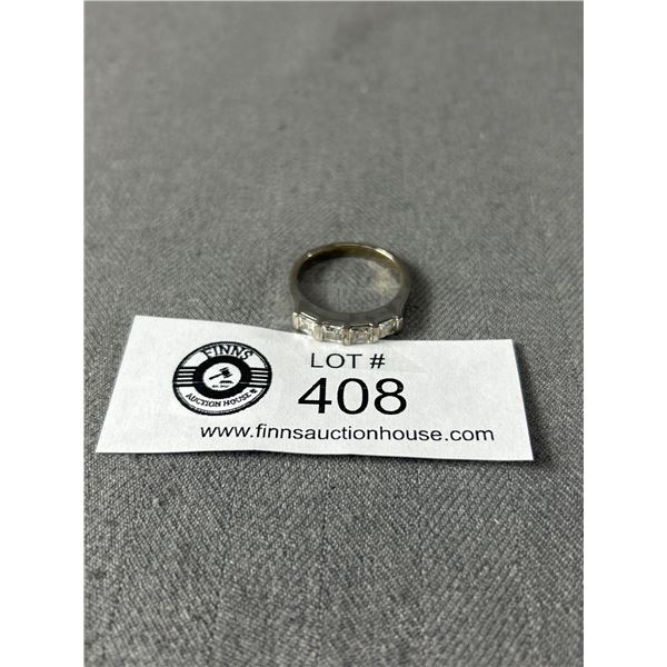 4 Stone Sterling Ring. Nice Item