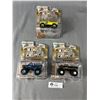 Image 1 : 3 Ltd Ed Greenlight Collectible "Kings Of Crunch" Monster Trucks Die Cast Vehicles