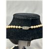 Image 3 : Vintage Good Quality Faux Pearls Necklace Hand Knotted