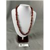 Image 1 : Vintage Natural and Raw Baltic Amber Necklace 25" L