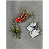 Image 2 : 5 Pairs of Vintage Earrings Some with Genuine Gem Stones