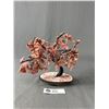 Image 2 : Pink Natural Stones Bonsai Style Tree Ornament