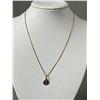 Image 2 : 14K GF 18" L Necklace w/ Small Pendant, Cute Avon Mouse Pendant, Gold Tone Earrings & More