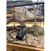 Image 3 : Brand New! Large Reptile  Tank With Heater,Chips,Driftwood and Bowl. 36" x 18" x 17". Set up, Never 