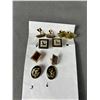 Image 2 : Interesting Lot Of 7 Pairs Of Cuff-Links