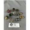 Image 1 : Assortment Of Chunky Style Rings