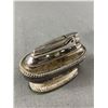 Image 2 : 2 Vintage Metal Ronson Table Lighters Made In England. Approx. 3.5" x 2.5"