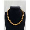 Image 1 : 1940's Rare Gold Plated Crystal Necklace Approx. 16"L