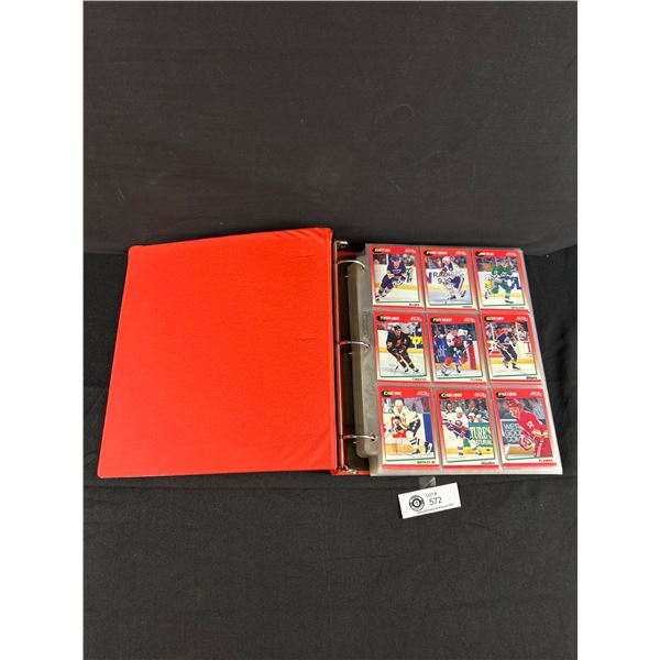 Binder Of 1991-92 Score & Upper Deck NHL Cards