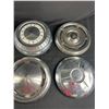 Image 4 : 10 Vintage Vehicle Hubcaps - Pontiac Motors, Chevrolet & Rambler