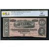 1864 $10 T-68 Confederate PCGS 63