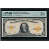 1922 $10 Gold Certificate PMG 35