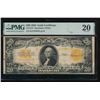 1922 $20 Gold Certificate PMG 20