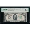 1934A $10 Philadelphia FRN PMG 67EPQ