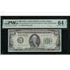 1934 $100 Chicago FRN PMG 64EPQ