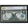 1899 $1 Black Eagle Silver Certificate PCGS 45